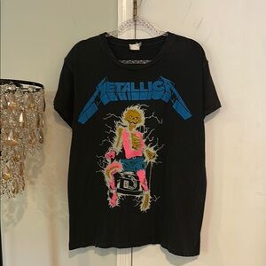 MadeWorn Made Worn Metallic glow tee